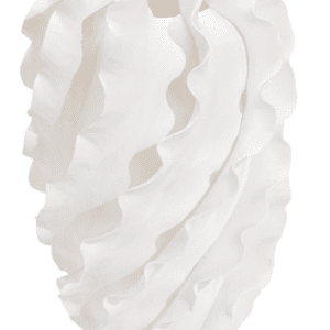 FLIRREN VASE, LARGE WHITE - Luxury Furniture Mercato Interiors